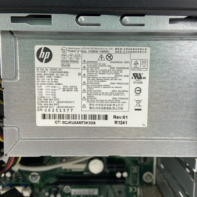 HP Pavilion P6-2330 MT AMD A6-5400K 3.6GHz 4GB RAM No HDD No OS