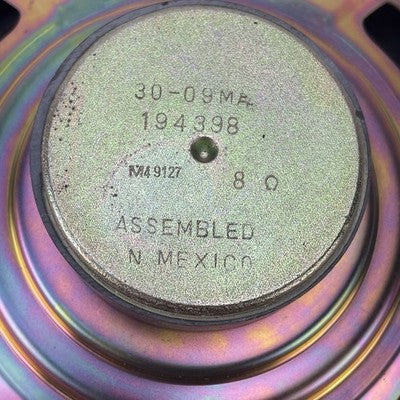 Pioneer 30-09MA Pulled From CS-K531 8" 8Ω Woofer Speaker Replacement