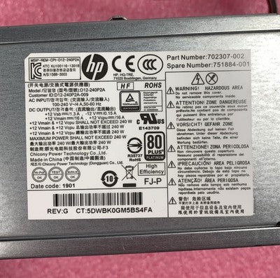 HP D12-240P2A 240W Computer Power Supply