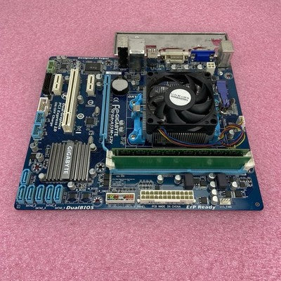 Gigabyte GA-A55M-S2V Motherboard AMD A4-3300 2.5GHz 6GB RAM w/IO Shield