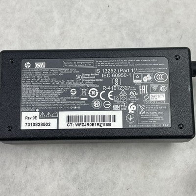 HP 65W Laptop Charger TPC-LA58 724264-001 PA-1650-39HA 19.5V + AC Cord Lot of 4