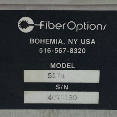 Fiber Options 517R 17 Slot Card Cage Rack Chassis