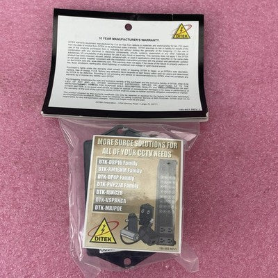Ditek  DTK-DP4P CCTV Surge Protection for PTZ Cameras Lot of 6