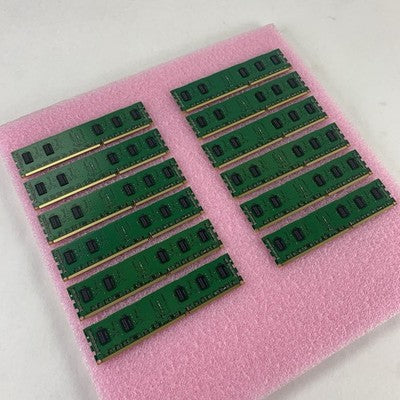Samsung M393B5773CH0-CH9 2 GB 1Rx88 PC3-10600R Server Memory Module Lot of 12