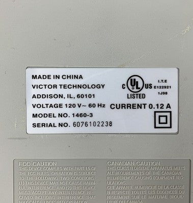 Victor 1460-3 Wired Printing Calculator