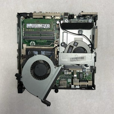 HP ProDesk 800 G4 MFF Intel Core i5-8600 3.1 GHz 8 GB RAM No AC No HDD No OS