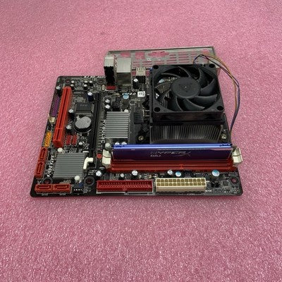 BioStar A780L3C Motherboard AMD Phenom 2 x2 555 3.19GHz 8GB RAM w/Shield