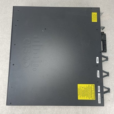 Cisco WS-C3650-48PS-S V05 48-Port PoE+ Switch 1x PSU No Rack Ears Tested Reset