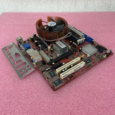 DFI RS482 Infinity Motherboard AMD Athlon 64 x2 Dual Core 2.2GHz 2GB RAM w/IO