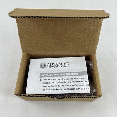 Advanced Network Devices Smart IP Panic Button IPBTN-DIS - Untested