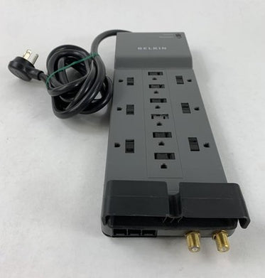 Belkin BE112230-08 Relocatable Power Tap Surge Protector Power Supply