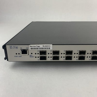 EMC DS-24M2 24-Port Fibre Switch Tested Reset