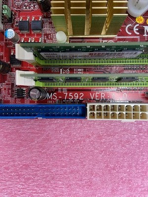 MSI MS-7592 Motherboard Intel Core 2 Duo E7500 2.93GHz 3GB RAM w/IO