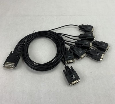 Digi 76000529 8pt DB9M DTE 232 Fan-Out Cable