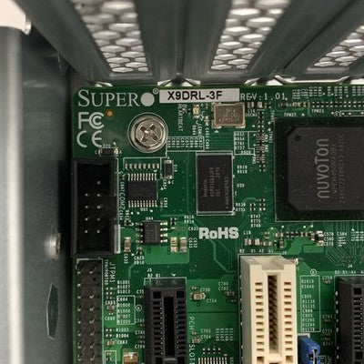 Supermicro X9DRL-3F 2U Server 1x E5-2620 2.0 GHz 16 GB Ram No OS No HDD