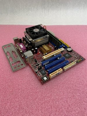 BioStar U8668D V5 Motherboard Intel Pentium 4 1.8GHz 1GB RAM w/IO