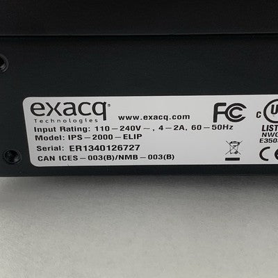 Exacq IPS-2000-ELIP 1U Server Rackmount Chassis w/ Sparkle Power SPI220LE PSU