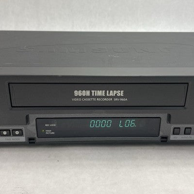 Samsung 960H Time Lapse Video Cassette Recorder SRV-960A