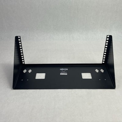 Tripp Lite SRWALLBRKT4U Wall-Mount Rack Bracket Cold-Rolled Steel, Black