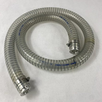 Newage Vardex 1.250 ID x 1.634 OD 5.5ft Steel Wire Reinforced PVC Suction Hose