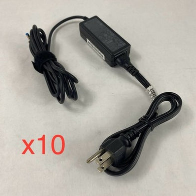 HP HSTNN-DA40 19.5V 2.31A 45W Blue Tip AC Adapter (Lot of 10)