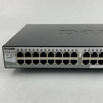 D-Link DGS-1210-52 52-Port Gigabit Smart Managed Web Smart Switch Tested