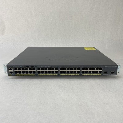 Cisco Catalyst WS-C2960X-48FPD-L 48-Port Gigabit Managed PoE+ V08 - Tested
