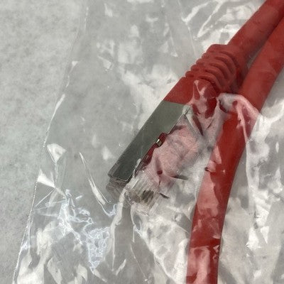 Black Box EVNSL0272RD-0003 CAT6 250MHz Shielded PVP Patch Cable (Lot of 6)