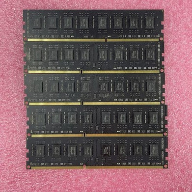 Kingston 8GB DDR3 240-Pin DIMM 40GB Total Black PCB Lot of 5 Untested