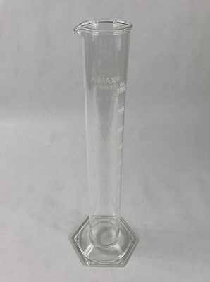 Kimble Kimax 20025-K 1000ml Borosilicate Glass Graduated Cylinder