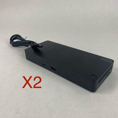 Dell K20A001 Docking Station No Power Cords Power Tested Lot of 2