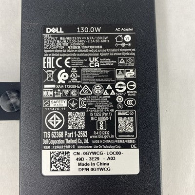 Dell 130W LA130PM190 AC Adapter Lot of 6 No Power Cord