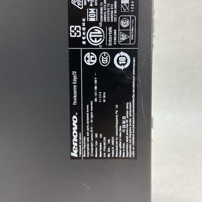 Lenovo ThinkCentre Edge72 SFF Intel Pentium G640 2.8GHz 4GB RAM No HDD No OS