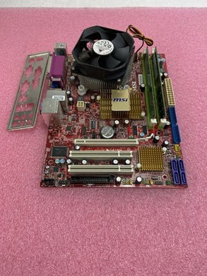 MSI MS-7592 Motherboard Intel Core 2 Duo E7500 2.93GHz 3GB RAM w/IO