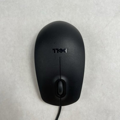 Dell USB Wired Scroll Wheel Optical Black Mouse MS111-P Lot of 5