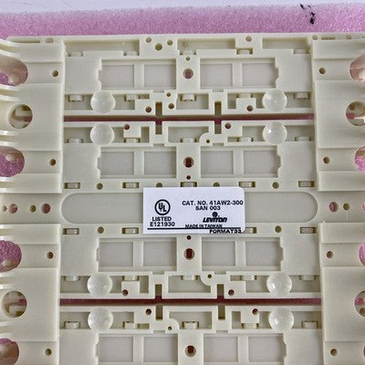 Leviton 41AW2-100 Wall Mount Wiring Base W/Legs Lot of 2