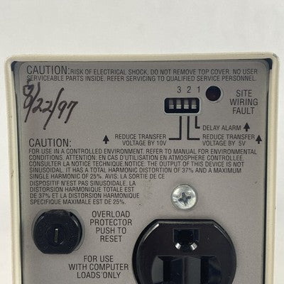 APC Back-ups 280 Battery Backup No Batteries Tested
