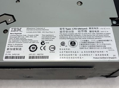 IBM System Storage TS1040 3588 F4A Ultrium LTO 4 Tape Drive
