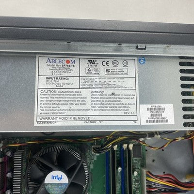 Supermicro PDSG4 Tower Server 1x Pentium 4 3.4 GHz 3 GB RAM No HDD No OS
