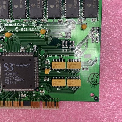 Diamond S3 Vision964 Stealth 64 PCI Graphics Card FTUPCI9642M