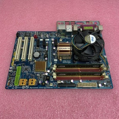 Gigabyte EP35-DS3L Motherboard Intel Core 2 Quad Q6600 2.4GHz 2GB RAM w/Shield