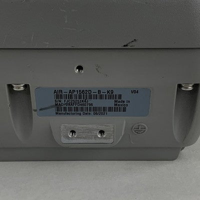 Cisco AIR-AP1562D-B-K9 Exterior Access Point 2.4/5Ghz 802.11ac Tested Reset