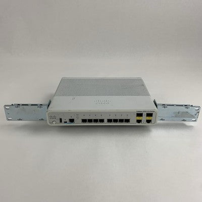 Cisco Catalyst 3560 WS-C3560CG-8TC-S Managed Switch 8-Port 1GbE Tested w/ Ears