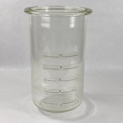 Unbranded 10000 ml Glass Vessel For Microbial Fermentation Bioreactor 10 Liter