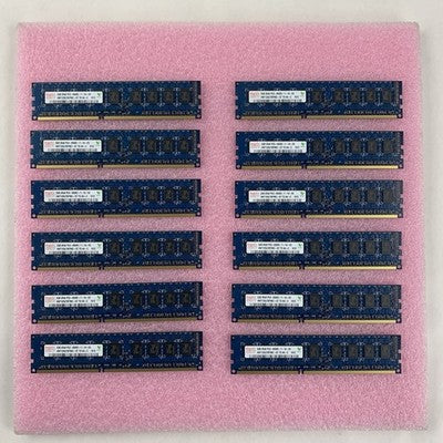 Hynix 2 GB HMT125U7BFR8C-G7 2Rx8 PC3-8500E Server Memory Ram Apple Lot of 12x