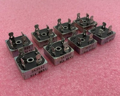 RCA SK3682 SI Bridge Rectifiers 8631 (Lot of 8)
