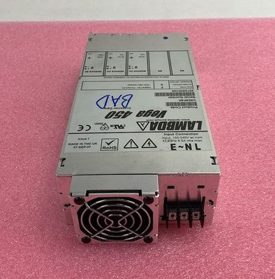 Lambda V404P4K Vega 450 450W Power Supply - Parts or Repair