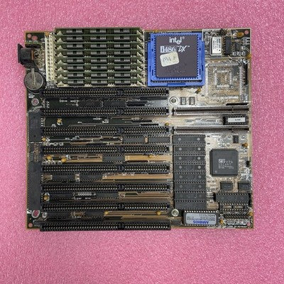 Acer V433S Baby AT Motherboard Intel 80486DX 33MHz 1MB RAM 8x ISA
