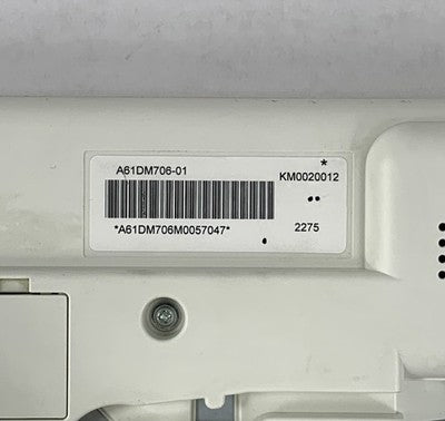 Konica Minolta Bizhub 554e A61DM706-01 Control Panel - Missing Port Cover