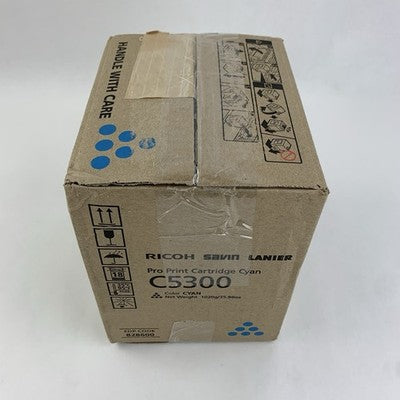 Ricoh Savin Lanier 828600  C5300 Pro Pint Cartridge Cyan Genuine - New
